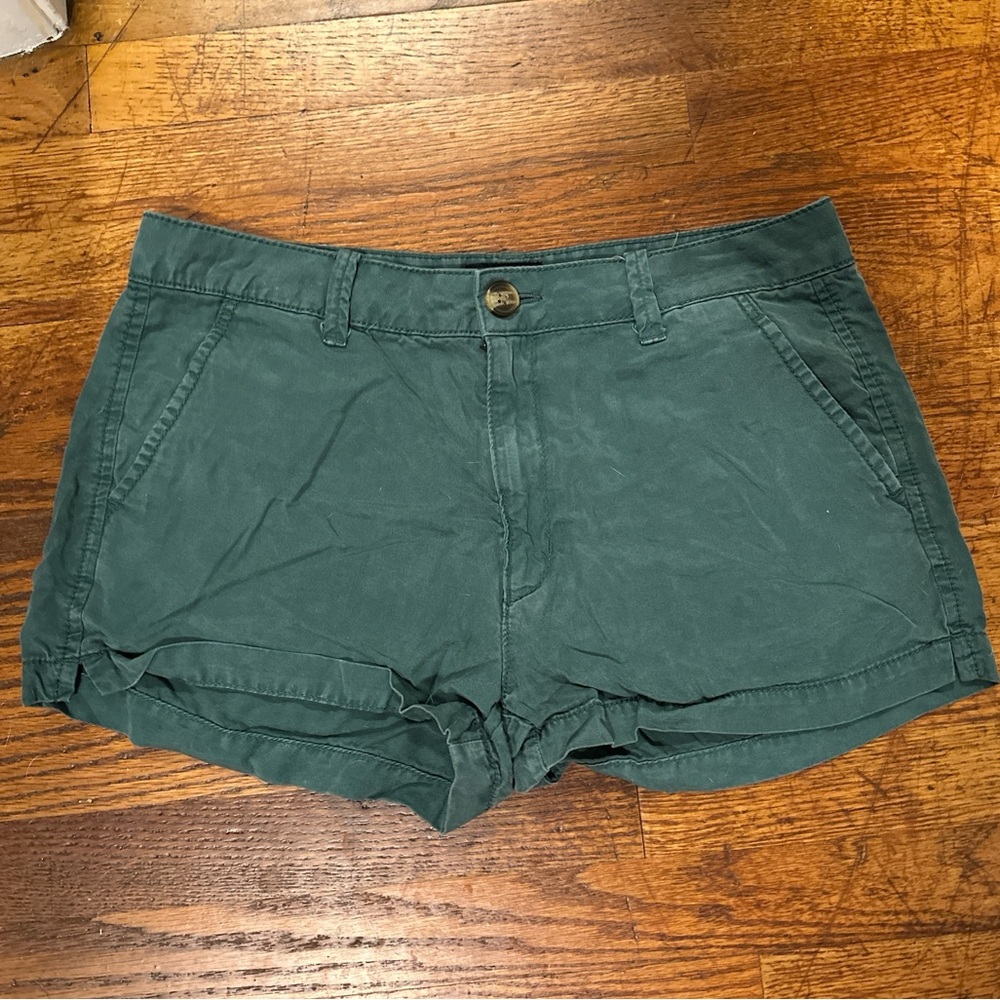 Women's Green American Eagle Shorts
